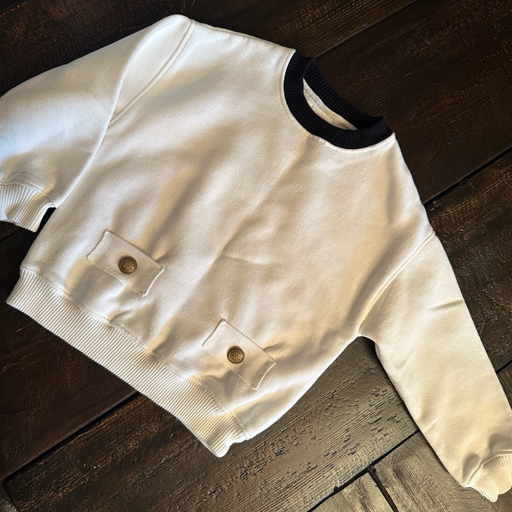 Zara crew neck sweater